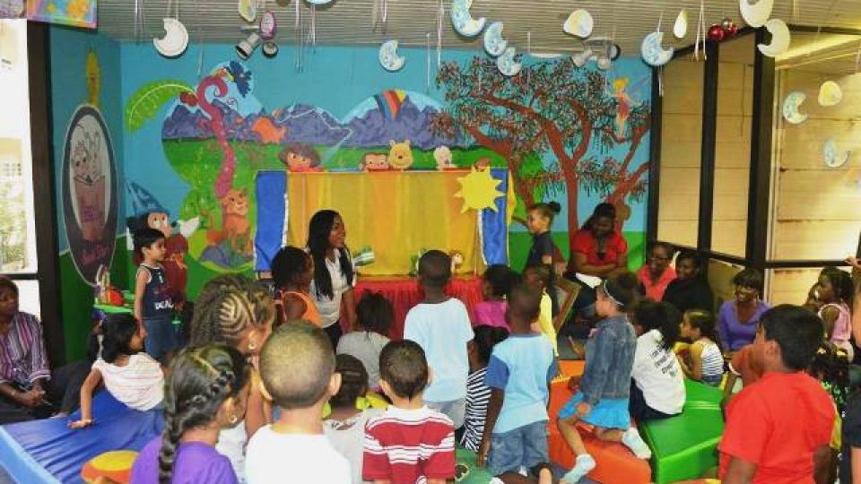 Story Time puppet show this Saturday at the Library