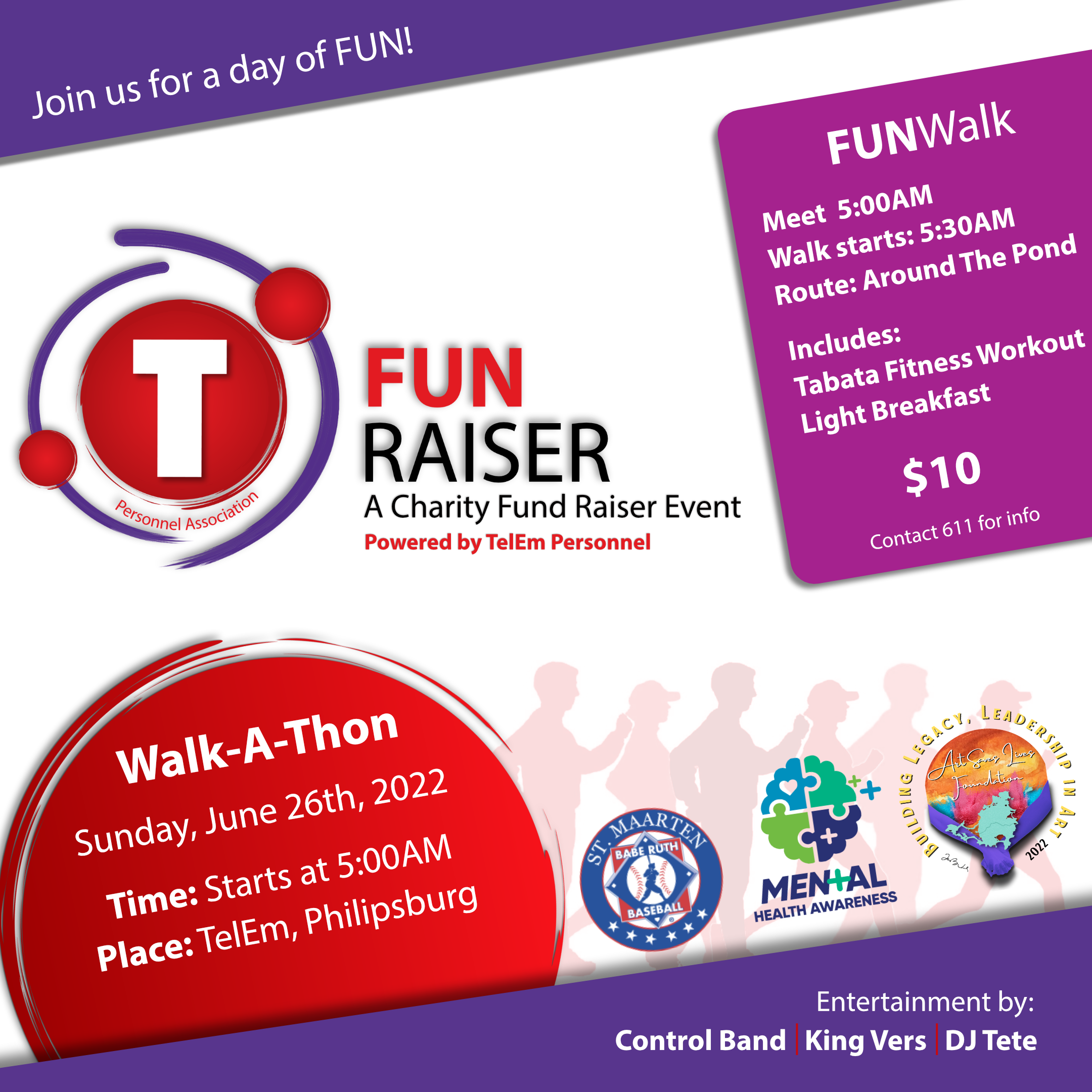 Open invitation to TelEm Group “FUN Raiser” event Sunday